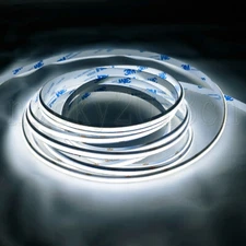 Fancy 12V COB LED Flexible Strip Light Tape Rope IP30 Indoor Ra80 Super Bright