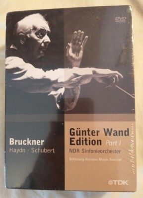 DVD4枚ボックスセットGunter Wand Edition\" Part 1 Amazon.com: Gunter Wand Edition, Part One / Bruckner, Haydn