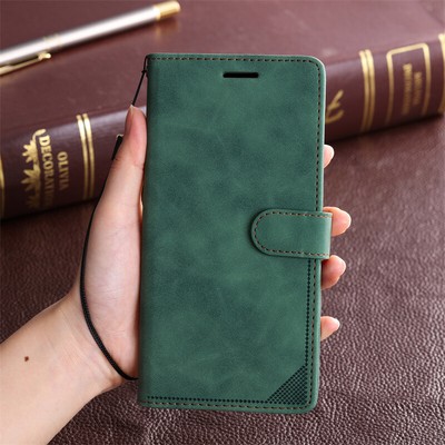 Matte Wallet Leather Flip Cover Case For Xiaomi Redmi Note 12 Pro 4G Note 11s 9C