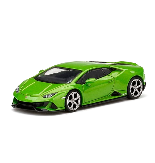 MINI GT 328 Lamborghini Huracan EVO Verde Mantis Green 1:64 Scale