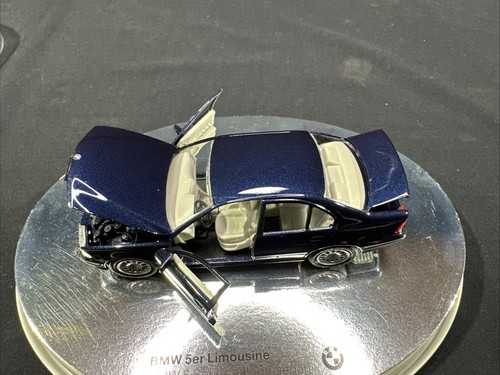 Schabak Modell 1:43 Bmw 5er Limousine Series Saloon/sedan Diecast car Blue - Picture 18 of 20