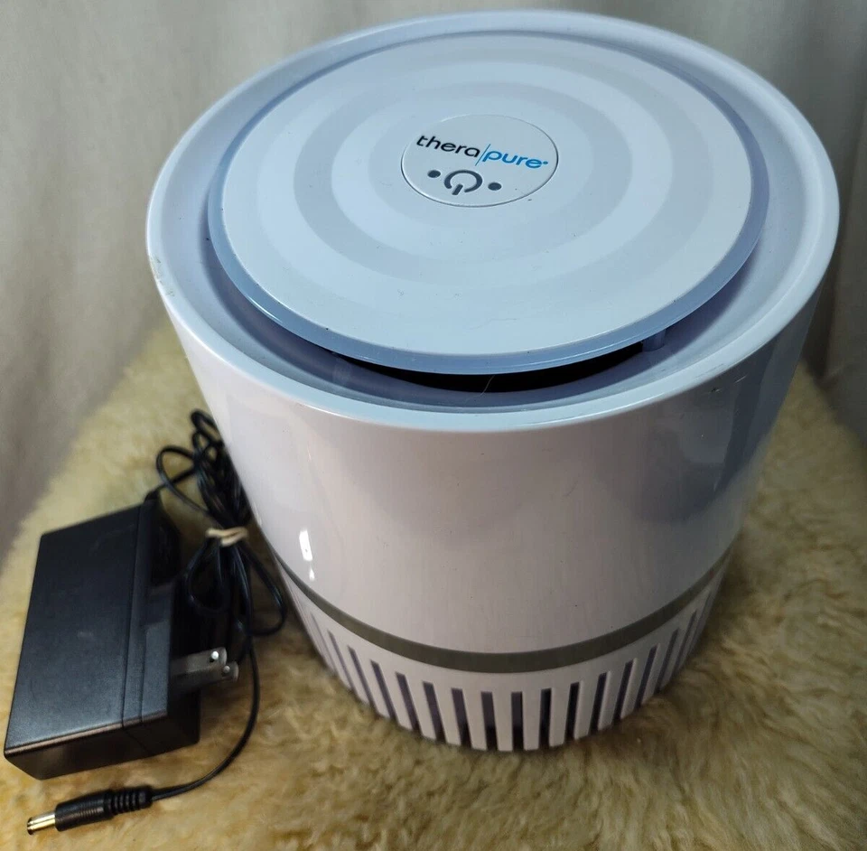 ENVIRON THERAPURE AIR PURIFIER COMPACT HEPA FILTER 360 DESIGN TYPE A WHITE- NICE - Image 2 of 4