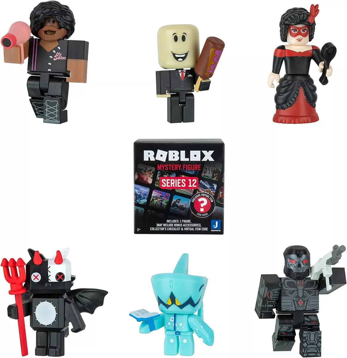 Figura Rob Mysery Figures As Roblox Modelos Sortidos