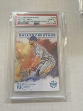 2022 Diamond Kings Pete Alonso Gallery of Stars Blue Holo #34/99 PSA 10   Pop 1