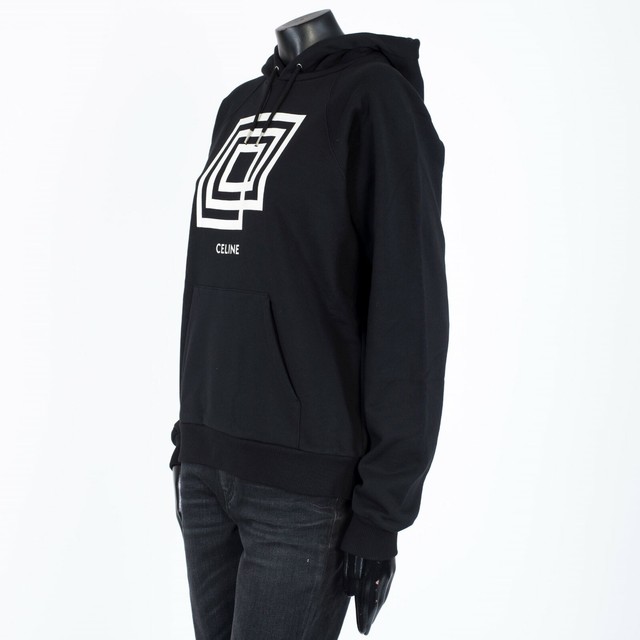 black celine sweatshirt