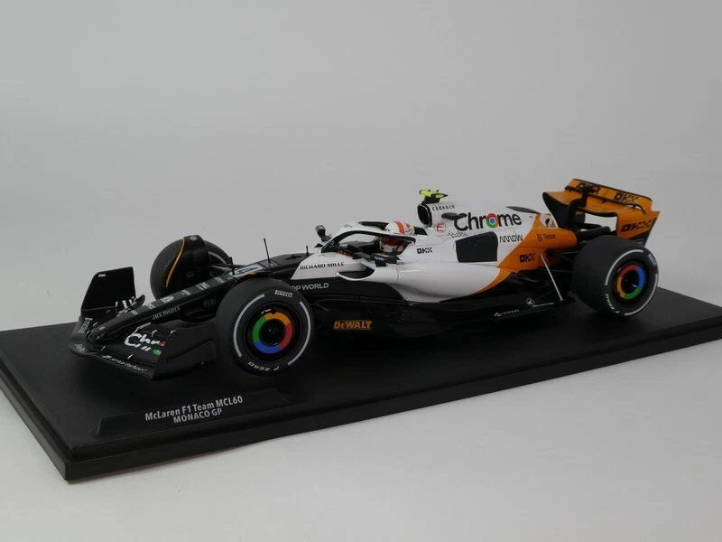 Solido F1 Mclaren MCL60 #4 Lando Norris Monaco GP 2023 1/18 S1811203 - Immagine 2 di 4