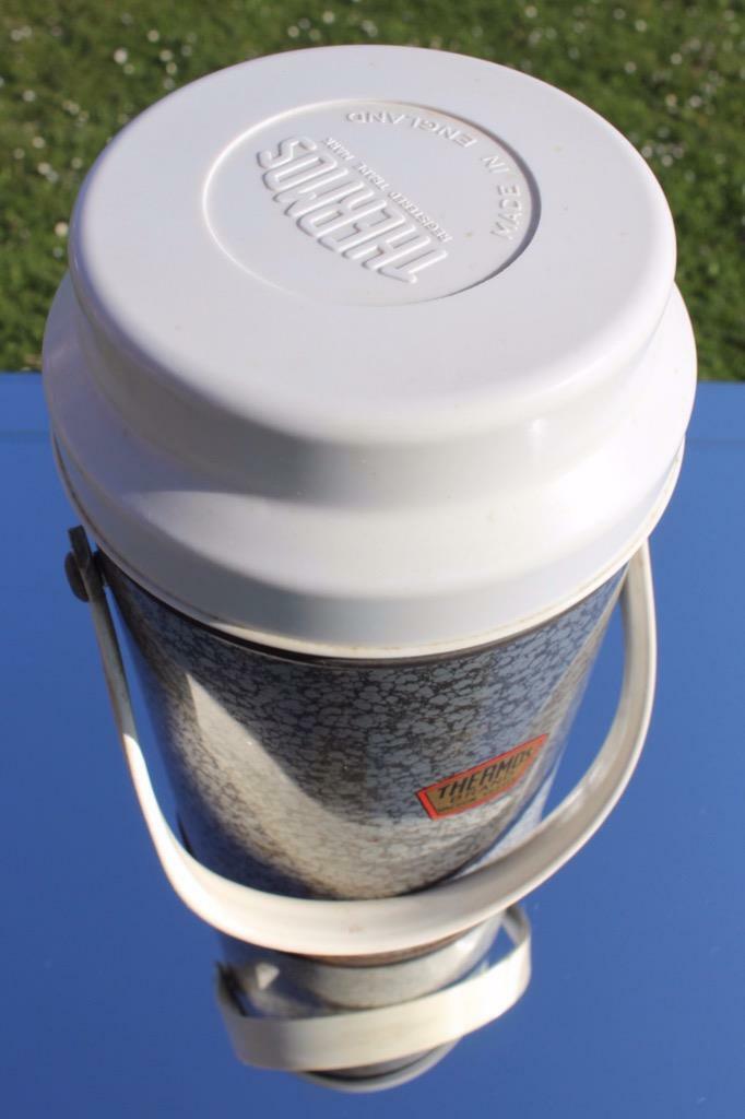 CUNARD WHITE STAR LINE RMS QUEEN MARY THERMOS FLASK AFTERNOON TEA DECK