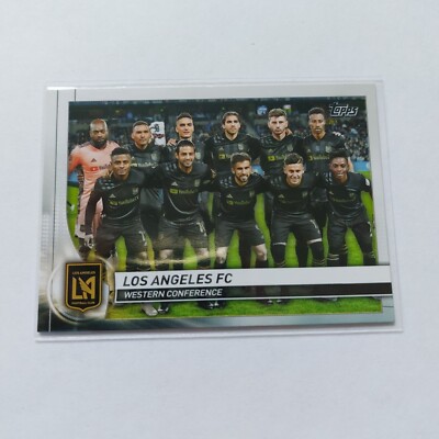 #143 ''LAFC'' LOS ANGELES FC TEAM PHOTO CARD - 2020 TOPPS MLS