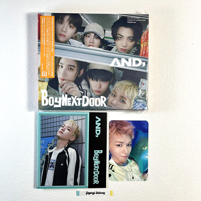 BOYNEXTDOOR AND, RIWOO CD + Photocard + Standing PC Set Weverse 