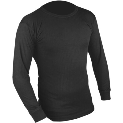HIGHLANDER THERMISCHE WESTE LANGARM HERREN BASE LAYER UNTERWÄSCHE POLIZEI SHIRT
