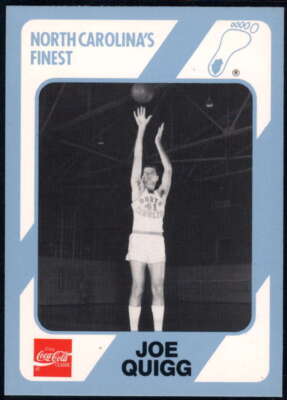 Joe Quigg 1989-90 Collegiate Collection North Carolina #122 NCAA NBA ID:103401
