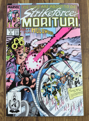 1987 Marvel Comic Strikeforce Morituri #6 VF/VF+