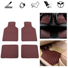 Accesorios Para Carro Tapetes Alfombras Auto Cosas Moqueta Carpeta Marrón oscuro