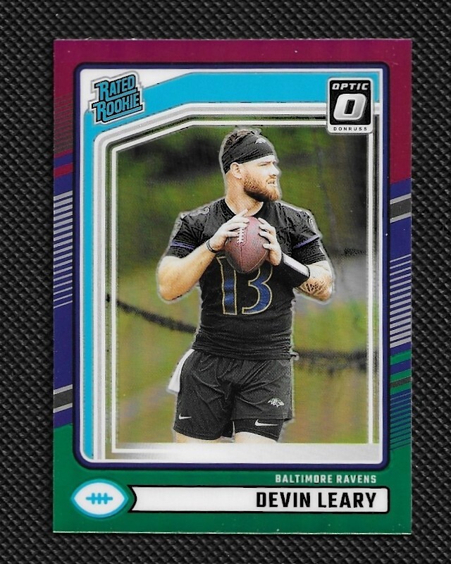 Devin Leary Panini Donruss #329 Optic Preview