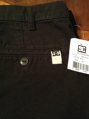 NWT DC Shoes Black Size 28 Great Deal!!!!
