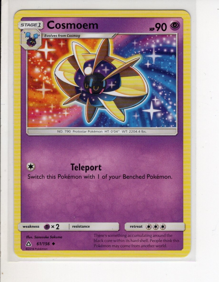 COSMOEM ULTRA PRISM SET POKEMON CARD 61/156 NM/M