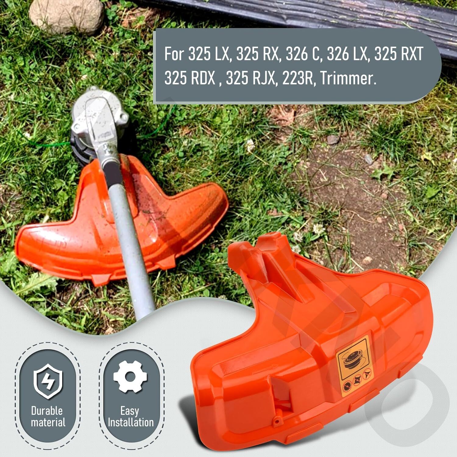 TRIMMER GUARD FOR HUSQVARNA 522 525 322 324 325 329 588543701  W