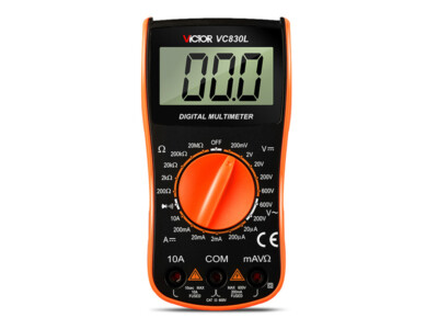 VICTOR VC830L Manual Range Digital Multimeter Display Pocket
