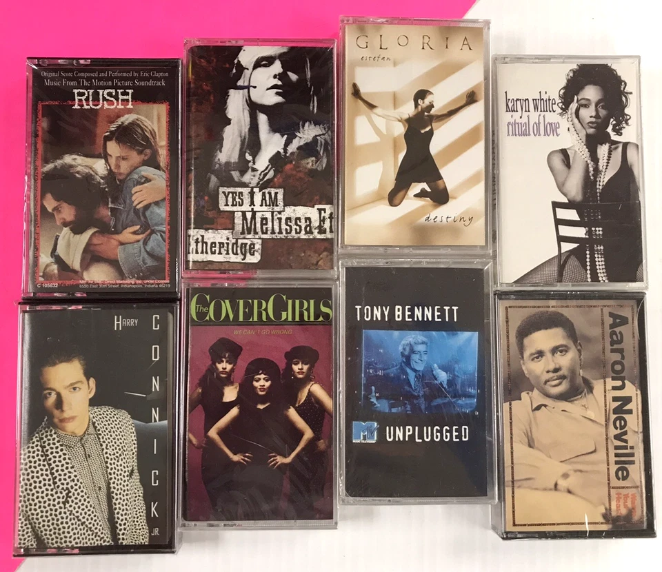 16x SEALED NEW CASSETTE Lot: Vintage late 80's/early 90's *see details #1639 - Image 4 of 4