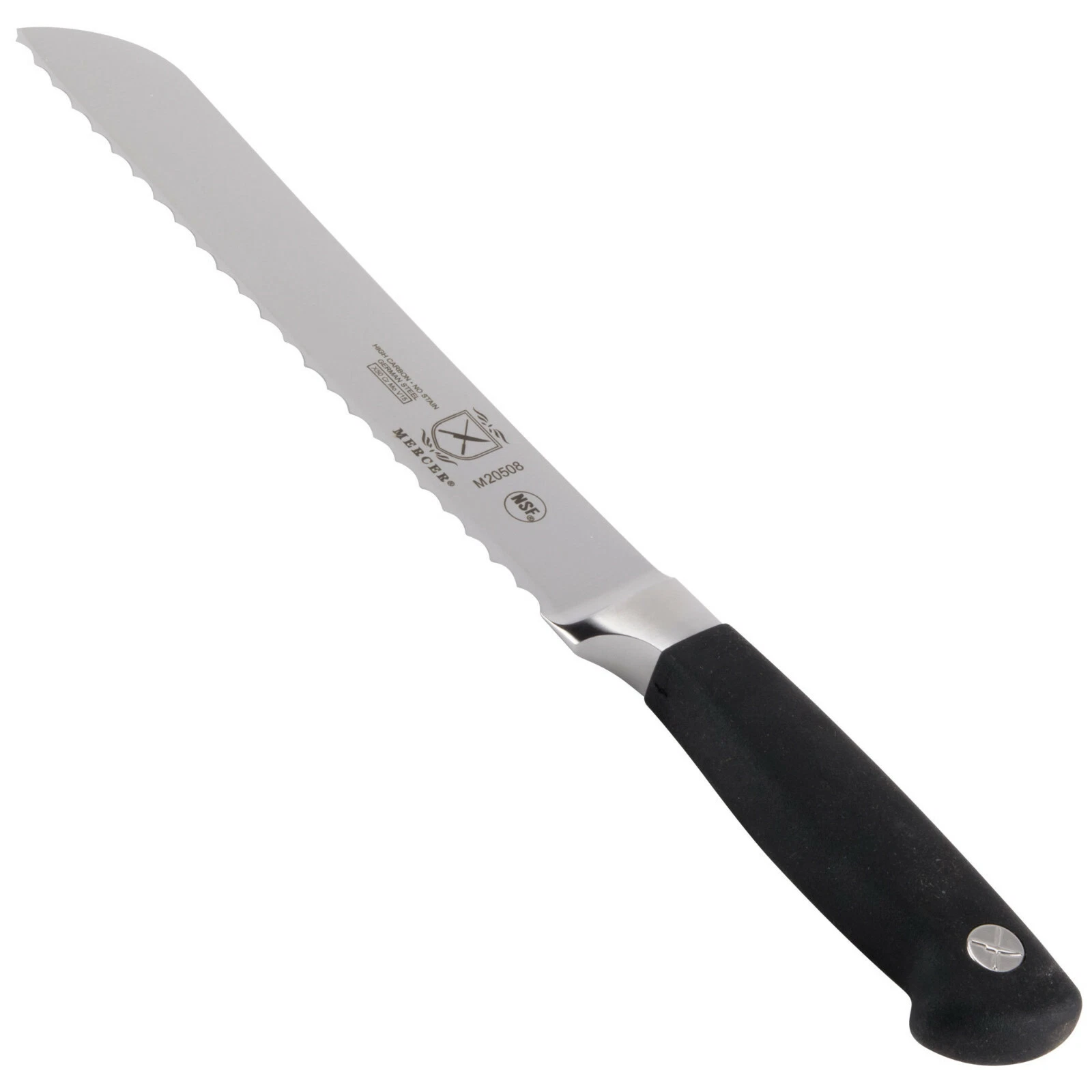 Mercer Culinary Genesis 8" Forged Bread Knife with Full Tang Blade