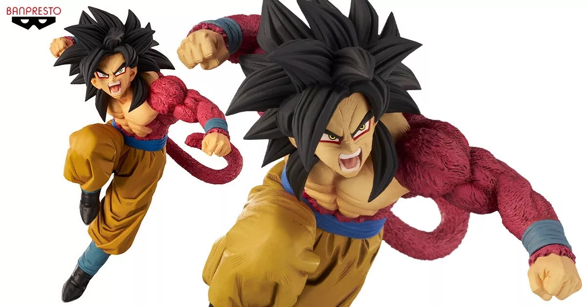 Figure Dragon Ball Gt Goku Super Sayajin 4 Banpresto