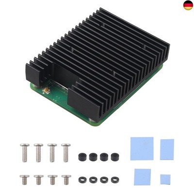 ZC503 Dedicated Aluminum Heatsink Support PWM Cooling Fan Compatible with Raspbe