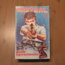 Mistral Pistola Giocattolo SuperAutomatica 1980 - Box + 6 Colpi - Test Ok - P4 