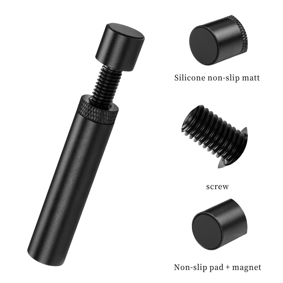 Video Card Bracket Hard Anodized Aluminum Alloy w/Non-Slip Pad & Hidden ...