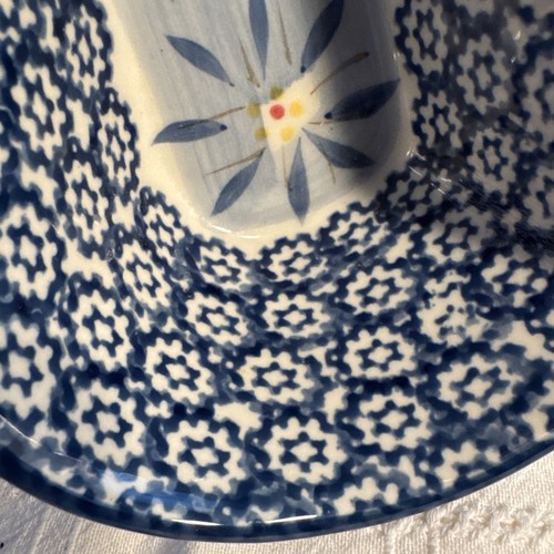Temp-tations Old World Blue Heart-Shaped Bowls w/Rack (3), 1QT Each. - 第 15/16 張圖片
