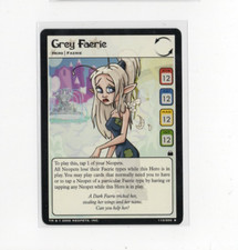 Neopets TCG Travels in Neopia - Grey Faerie 112/200 - Wizards 2006