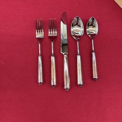 Lenox Haute Couture Silverplated 5 Piece Flatware Place Setting NEW!!!!