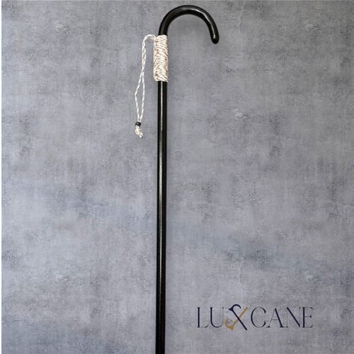 Crook Walking Cane Stick Mobility Medical Hickory Wooden Masters USA LuxCane G3 - Picture 4 of 11