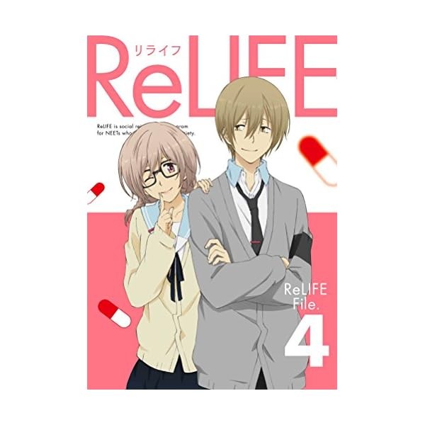 ReLIFE Vol.4 First Limited Edition Blu-ray Booklet Japan F/S ANZX-12467