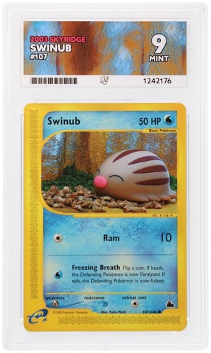 Swinub graded ACE 9 for sale on eBay