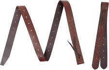 Heavy Oiled Leather Latigo 1.75" x 68.5" , Off Billet Cinch Straps Set for We...