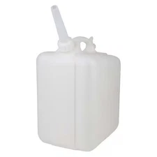 Jerrican, 20 L Capacity - Ml, 5 Gal Capacity - Oz, Screw On Closure, Hdpe,