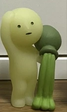 SMISKI Num.44 Yellow Vinyl Figure Unique Character Soft Toy Collectible