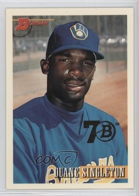 2017 Bowman 70th Anniversary Buybacks Gold Duane Singleton #1993-43 0b5