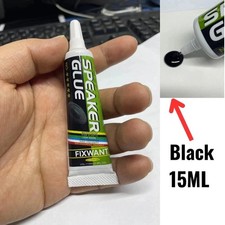 Speaker Repair Glue Foam Edge Dust Cap Cone Adhesive Black Speaker Repair Glue Foam Edge Dust Cap Cone Adhesive Black