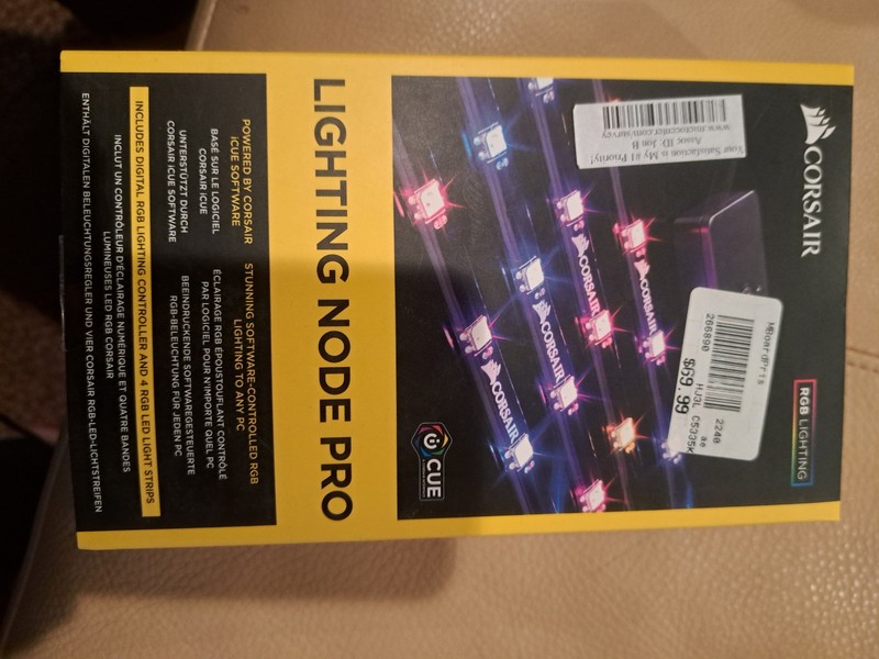 Corsair iCUE Lighting Node Pro RGB LED Strip Kit Controller CL-9011109-WW