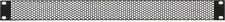 Middle Atlantic Products Vent Panels - 1 Rack Space, 5/32" holes