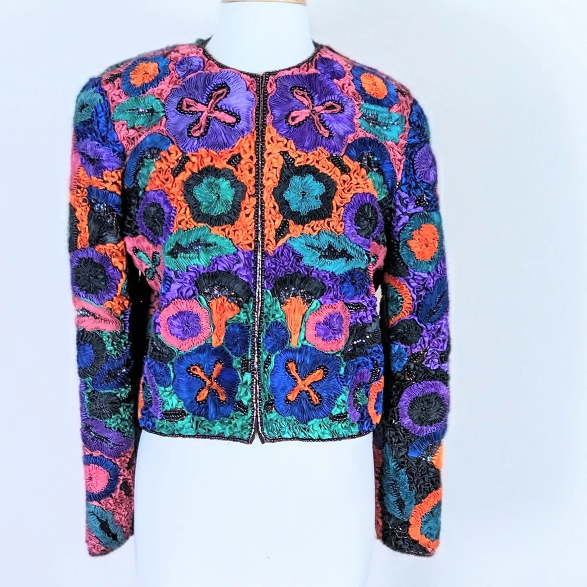 Beaded Sequin Jacket In Vintage Outerwear Coats & Jackets For