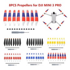 8pcs Propellers for DJI Mini 3 Pro Props Blade Wing Fans Replacement Spare Part