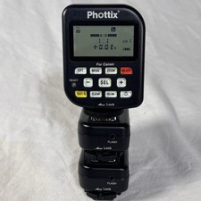 3 Piece Bundle Phottix Odin TCU Wireless TTL Trigger For Canon  2 Receiver