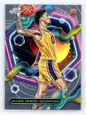2023-24 Topps Chrome Cosmic #165 Jalen Hood-Schifino RC