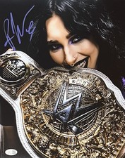 JSA  Witnessed Autographed Rhea Ripley 11x14 Poster Hand Signed Pro Wrestling