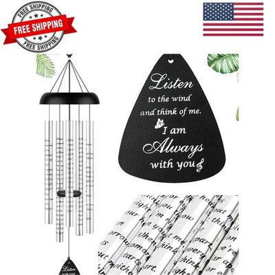 32'' Wind Chimes for Outside - Memorial Wind Chimes for Loss of Mother, Fathe...