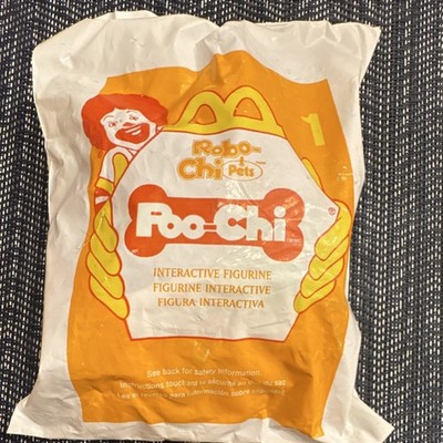 VINTAGE 2001 McDonald s Robo-Chi Pets Poo-Chi Interactive Happy Meal Toy #1