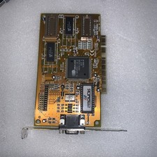 Prolink MVGA-CLM30P/CLM40 GD54xx PCI VGA Video Card 1MB Retro 386 486 DOS Gaming