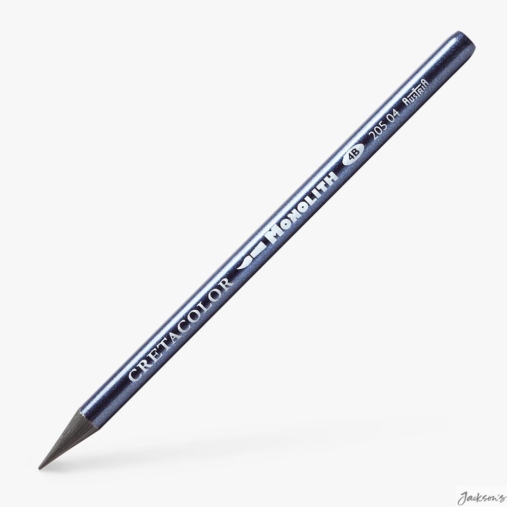 Cretacolor Aquamonolith Graphite Pencil Lacquer Coated 4B Drawing Sketching
